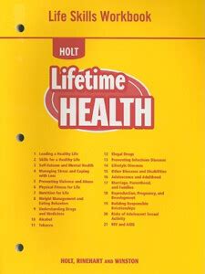 Holt Lifetime Health Worksheets