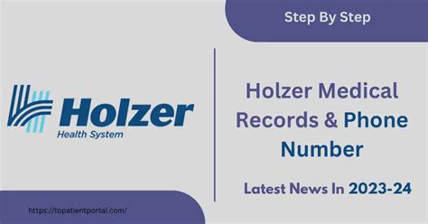 Holzer Health System Medical Records