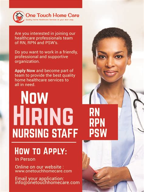 Home Health Care Services Hiring