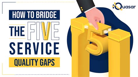 How To Bridge The Five Service Quality Gaps Iquasar Llc