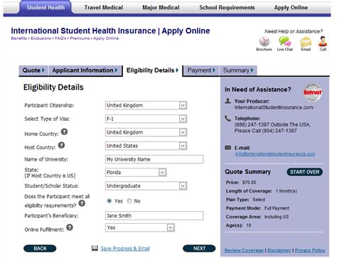 How To Complete International Student Health Insurance Online Application