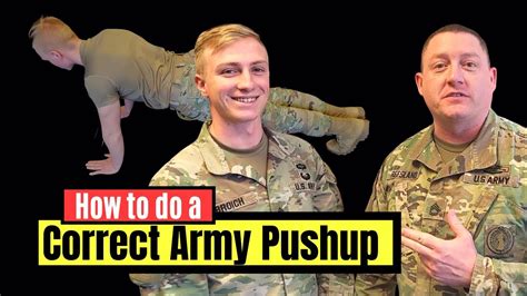 How To Do An Army Pushup The New Acft Standards For Hand Release Pushups Basic Training Prep