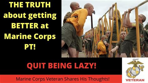 How To Get Better At Marine Corps Pt Quit Wasting Time Youtube