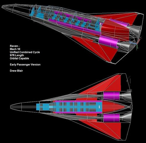 Hypersonic Scramjet Jet Engine Engineering Aircraft Engine