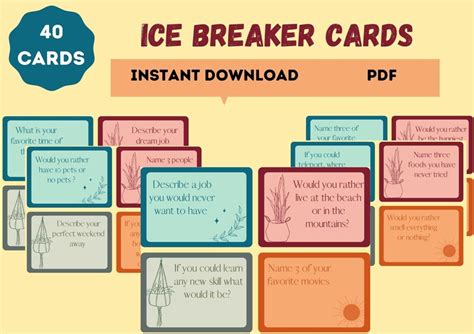 Ice Breaker Mental Health