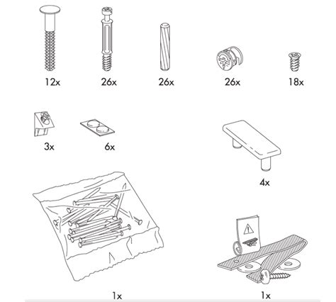 Ikea Malm Spare Parts