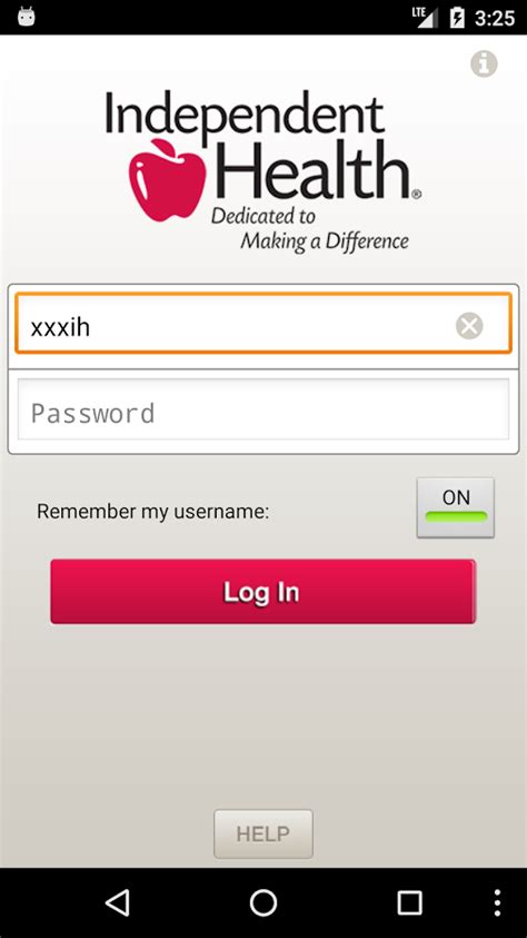 Independent Health Login