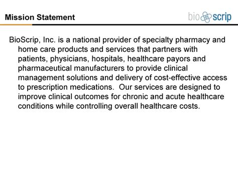 Independent Pharmacy Mission Statement