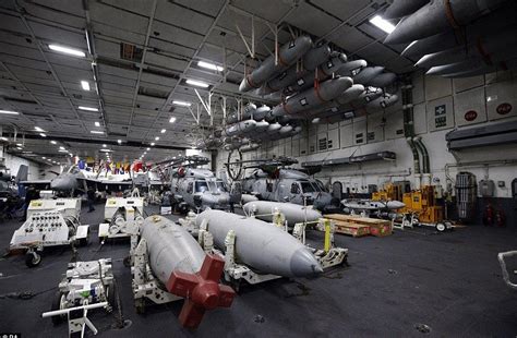 Inside Of A Aircraft Carrier