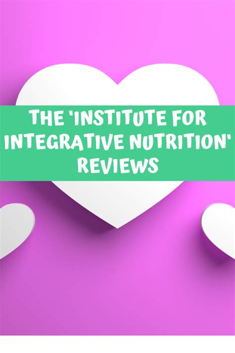 Institute For Integrative Nutrition Reviews