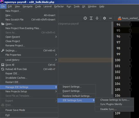 Intellij Settings Sync Not Working