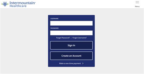 Intermountain Bill Pay Login