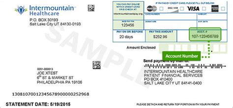 Intermountain Health Insurance Billing