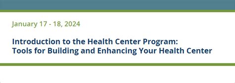 Introduction To The Health Center Program Tools For Building And Enhancing Your Health Center Nachc