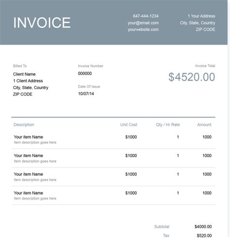 Invoicing Clients