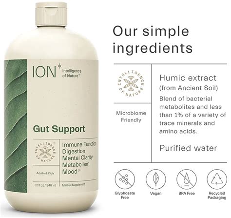 Ion Gut Support Ingredients