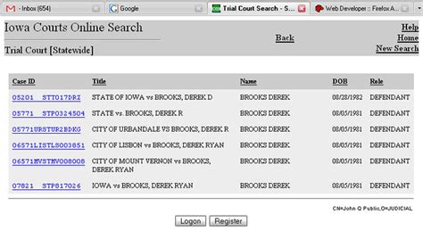 Iowa Courts Online
