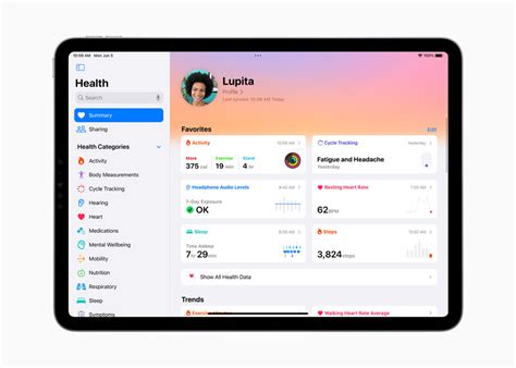 Ipad Health App Setup