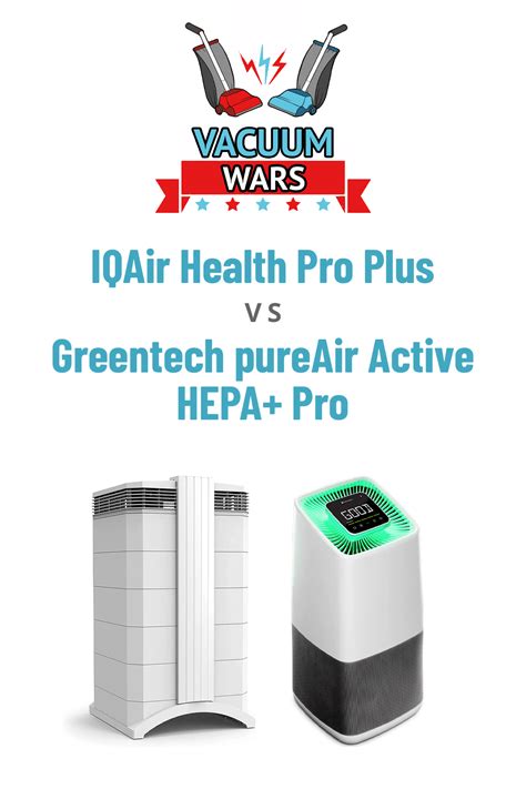 Iqair Healthpro Plus Vs Greentech Pureair Active Hepa Pro Vacuum Wars