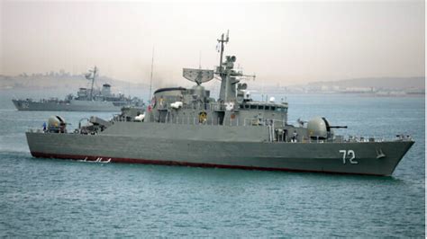 Iranian Warship Patrols Red Sea