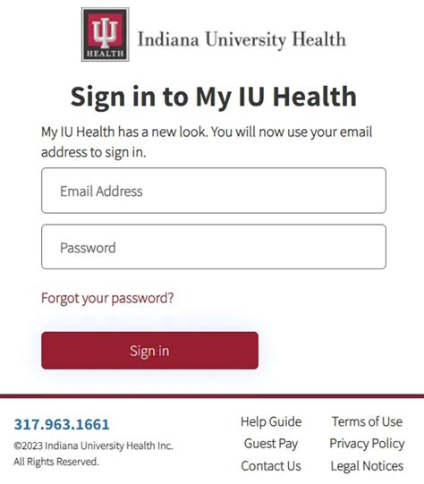 IU Health Login Portal Access