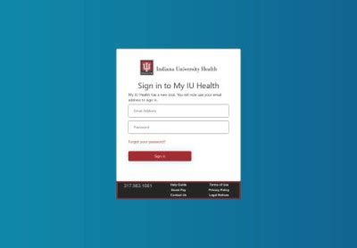 Iu Health Member Login