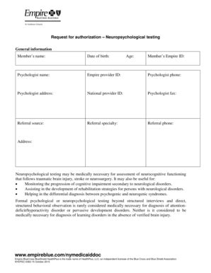 Iu Neuropsychology Tests