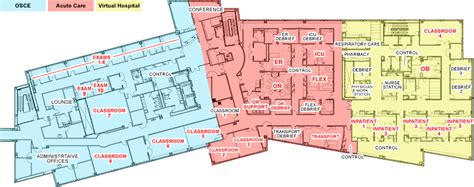 Iu West Hospital Map