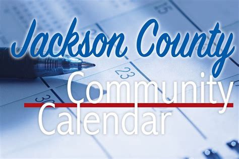 Jackson County Community Calendar Lifestyles For Jackson Star And