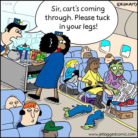 Jetlagged Comic A Cartoon For Flight Crews Created By Current Flight Attendant Kelly Kincaid