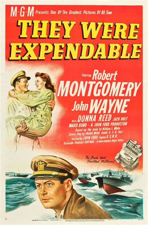 John Wayne They Were Expendable Movie