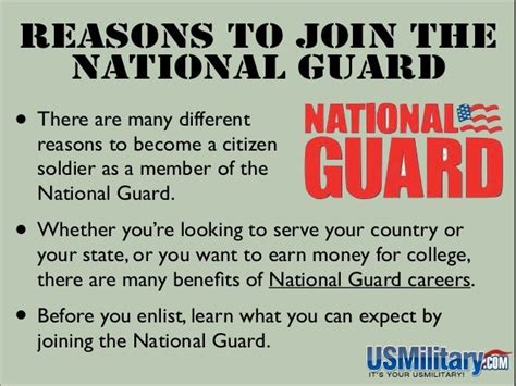 Joining The National Guard What Benefits Can You Earn