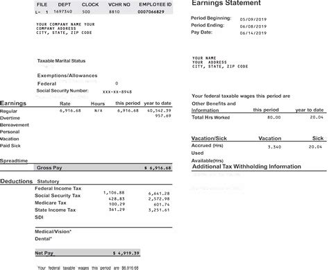 Kaleida Health Paystub