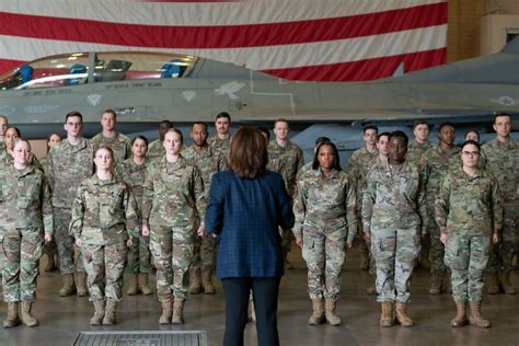 Kamala Harris On The Military