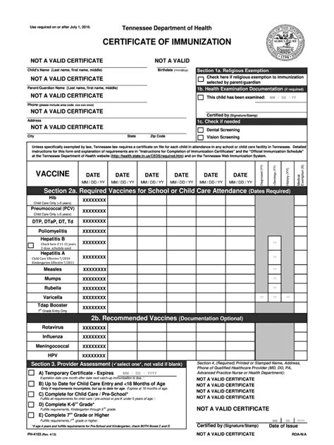 Kansas City Health Department Immunizations