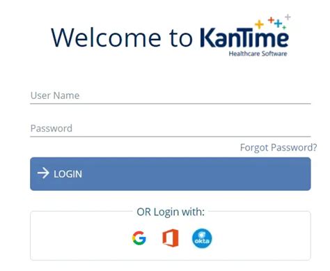 Kantime Employee Login