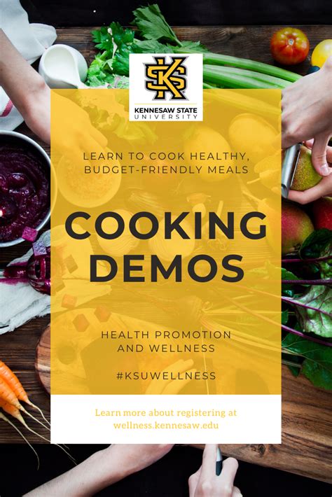 Ksu Cooking Demo