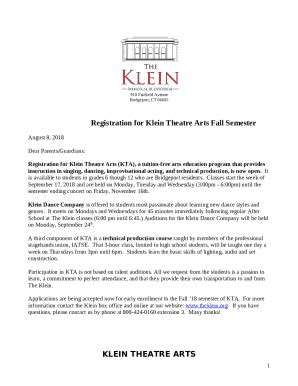 Kta Registration