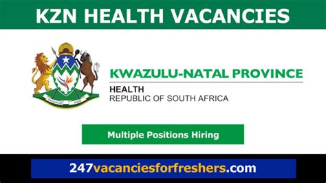 Kzn Community Health Worker Vacancies