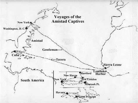 La Amistad Locations