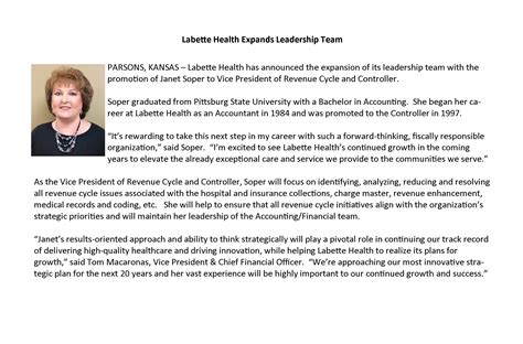 Labette Health Leadership