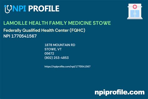 Lamoille Family Health Stowe