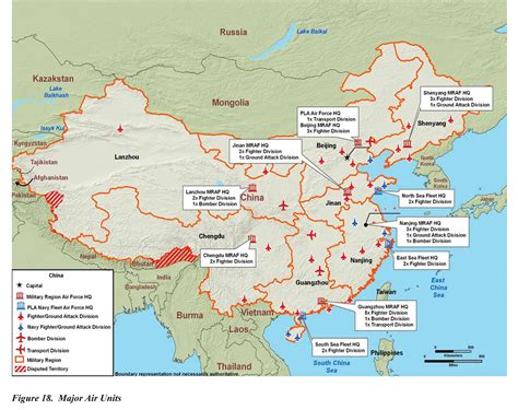 Largest Chinese Military Bases