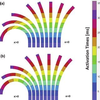 Lats At Different Endocardial Curvatures For A Wall Thickness Of 1 5 Mm Download Scientific