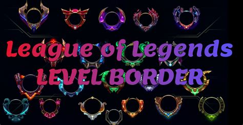 League Of Legends Borders