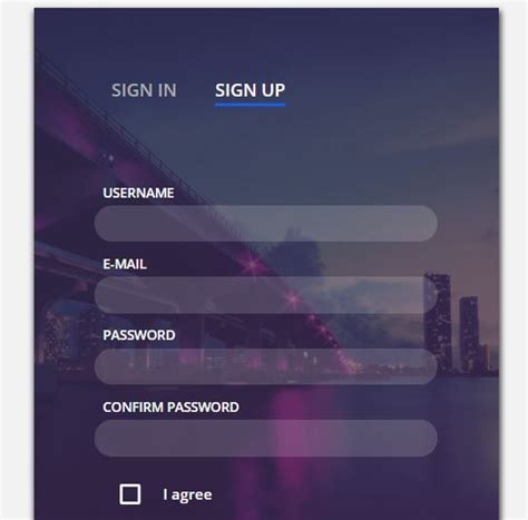 Learn To Make Beautiful Login Registration Form Using Html Css And