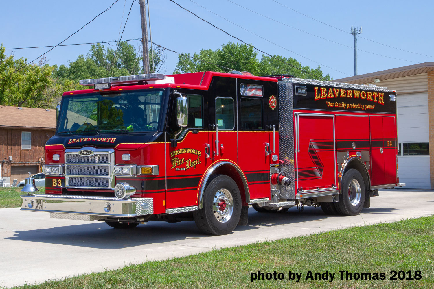 Leavenworth Fire Department Station 3 Kansasfiretrucks Com