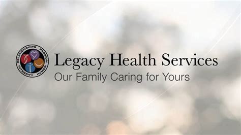 Legacy Healthcare Locations