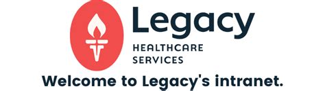 Legacy Healthcare Services Intranet