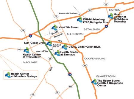 Lehigh Valley Health Network Locations